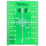 Aptel tarča z magnetom za zelene laserske nivelirje TP01G | Shoptok.si
