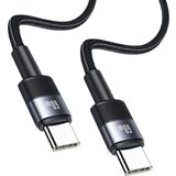 Usams KABEL USB-C NA USB-C 60W HITRO POLNILO JEKLO 1M SJ724USBSG01, (21980396) | Shoptok.si
