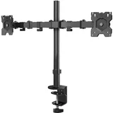 Dual Monitor Stand for 13''-32'' Screens up to 8 kg, Black ( D221E-B )