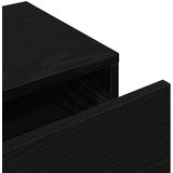  Zidna polica s ladicama crna 80x33x17 cm izrađeno drvo | shoptok.hr