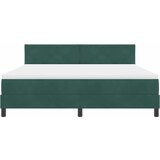  LED Box Spring Krevet Tamnozelena 180 x 200 cm Baršun | shoptok.hr