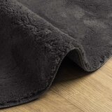  Tepisi Antracit Vuna 120 x 170 cm Tepih Kružni Minimalistički | shoptok.hr