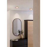 Eglo Fueva 5 LED vgradni žaromet (5,5 W, Topla bela, Nikelj mat barve, Ø x V: 11,7 x 2,6 cm) | Shoptok.si