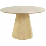 House Nordic Okrugao blagovaonski stol s pločom stola u dekoru jasena ø 120 cm Bolton –