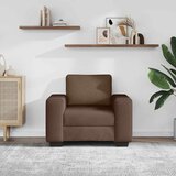 SOFA fotelja smeđa 100x77x82 cm tkanina | Shoptok.si