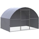 vidaXL Zunanji kokošnjak 3x2x2 m pocinkano jeklo, (20748113) | Shoptok.si