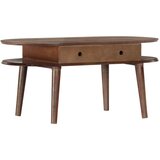 vidaXL Klubska mizica 100x50x46 cm trden akacijev les | Shoptok.si