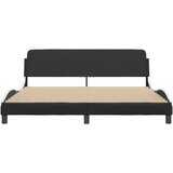  Okvir za krevet Dover crno-bijeli 180x200 cm umjetna koža | shoptok.hr