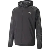 Puma RUN FAV AOP WOVEN JACKET Muška jakna, crna, veličina