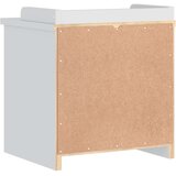 vidaXL Klupa za predsoblje SANDNES 45x40x50 cm od masivne borovine | shoptok.hr