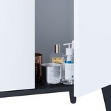 MID.YOU KOMODA, antracit, bela | Shoptok.si