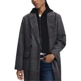 Desigual Plašči COAT_CAPUCHA_CHECK 25WWEW13 Siva | Shoptok.si