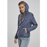 Urban Classics Ladies Basic Pull Over Jacket Vintageblue Cene