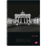 Blok KOLEGIJ A4 CRTE 70L CITIES BY NIGHT ELISA | Shoptok.si