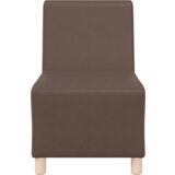 SOFA Stolice 2 pcs Smeđa 55 x 74 x 82 cm Lažna koža | shoptok.hr