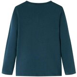  Dječja majica dugih rukava tamnozelena 128 | shoptok.hr