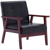  3-dijelni set sofa od umjetne kože crni | Eponuda.com