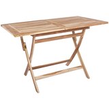  Set vrtnih namještaja 7 kom. Prirodna Čvrsto teak drvo | shoptok.hr