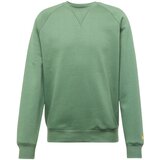 Carhartt WIP Majica 'Chase' rumena / temno zelena | Shoptok.si