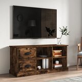 The Living Store TV omarica dimljeni hrast 102x35,5x47,5 cm inženirski les - TV Omarica, (21374943) Cene