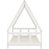  Okvir za dječji krevet bijeli 90 x 190 cm od masivne borovine | shoptok.hr