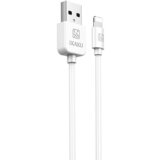 Kakusiga hišni polnilec Q/HHDZ 2,4A 2x USB vtič s polnilnim kablom Lightning bel | Shoptok.si