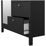 Tvilum Črna garderobna omara z ogledalom 102x199x58 cm Madrid – | Shoptok.si