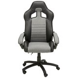Mömax gaming stol speed, siva, črna | Shoptok.si