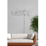 WALLXPERT dekorativna plastična led rasveta love trip plane white | ePonuda.com