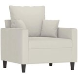  Fotelja krem 60 cm baršunasta | shoptok.hr