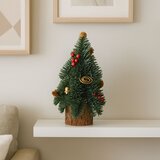  Dekorativno božićno drvce sa ukrasima 38 x 15 cm | Shoptok.si