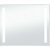 Maison Chic Kopalniško LED stensko Ogledalo - Zrcalo - Kozmetično ogledalo 80x60 cm, (21698086) | Shoptok.si