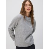 Reserved Džemper od mješavine vune - svijetlo siva | shoptok.hr