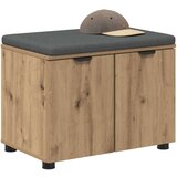  Haldna klop z blazino z vrati Umetni hrast 60 x 38 x 46 cm, (5000155624) | Shoptok.si