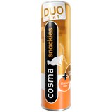 Cosma Snackies DUO - zamrznjeno posušeni prigrizki - Piščančje prsi & piščančja jetra 28 g Cene