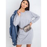 BASIC Feel Good Dress-RV-TU-5184.93P-gray Cene
