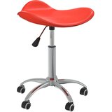  Salonski stolac od umjetne kože crveni Cijene
