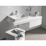 Laufen H8189580001041 Pro S 55 x 38 cm pravokotni stenski keramični umivalnik z odprtino za armaturo | Shoptok.si
