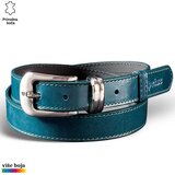 PRINC LEATHER Ženski kaiš, Kožni, Petrolej Cene