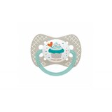 Canpol VARALICA SILICON SYMMERTRICAL 0-6M 23282 "Cupcake" - Grey (23282_grey) Cene