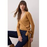 TRENDYOLMILLA ženski duks Twoaw26Kz00070, kamel-smeđa Cene