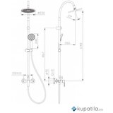  Usponski tuš gun grey Alisado Inter Ceramic | Eponuda.ba