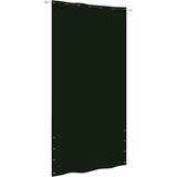 vidaXL Balkonsko platno temno zeleno 140x240 cm tkanina Oxford Cene