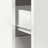 vidaXL Komoda s ladicama bijela 80x34x76 cm konstruirano drvo | shoptok.hr