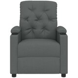  Naslonjač od tkanine tamnosivi | shoptok.hr