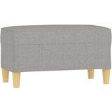  Klupa svjetlosiva 70 x 35 x 41 cm od tkanine | shoptok.hr