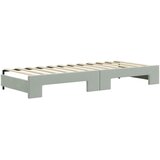 Dnevni krevet na razvlačenje svjetlosivi 80 x 200 cm baršunasti | shoptok.hr