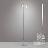 SCHÖNER WOHNEN 19245-17 - LED prigušiva stojeća lampa BELLIS LED/2,5W/5V IP54 hrom | Eponuda.com