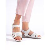 Shelvt Lightweight white women's platform sandals Cijene
