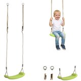 Monkey Gym Gugalni sedež deska plastični Fun - limetno zelen, (5000077099) | Shoptok.si